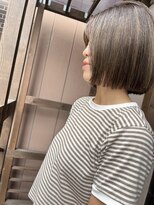 ヘアメイク マルナ 本店(HAIR MAKE MALUNA) 【MALUNA ヒマワリ】女子力UP!サラ艶ミニボブ