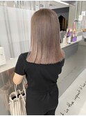 【梅田】ミルクティーベージュダブルカラーケアブリーチ髪質改善