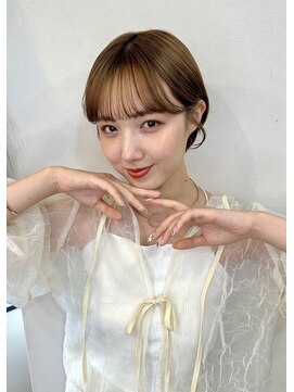 レイラバイアフロート 吉祥寺(Lila by afloat) 小顔ナチュラルショート20代30代40代くびレイヤーショート