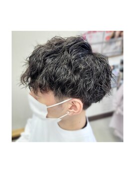 美容室サタケ 櫛ヶ浜店 波巻きパーマ