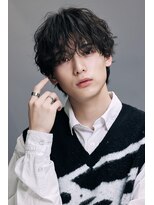 リップスヘアー 渋谷 annex(LIPPS hair)&nbsp;波巻きパーマツイストスパイラルパーマシースルーマッシュ