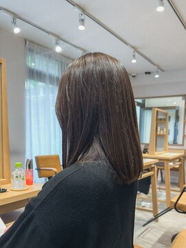 クラップス 上大岡(CLAPS) グレージュ/透明感カラー/セミロング