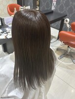 ルクールヘアアンドビューティー 燕三条店&nbsp;アッシュブラック×酵素トリートメント/グレージュアッシュ◎