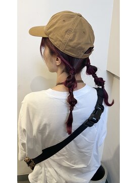 トクテ 吉祥寺(tokute) グレージュカラー/ボブウルフ/黒髪/ココアベージュ