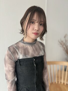 ガビーヘアルーブ(gabi hair LOOB) ボブ×インナーカラー