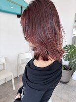 ヘアーメイク チョコ(hair make choco) カシスカラー(ダブルカラー)