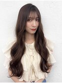 韓国風ヨシンモリヘア
