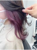 イヤリングカラー☆ラベンダーパープル