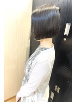 ギフト ヘアー サロン(gift hair salon) 【ぱつんとボブ】原口健伸