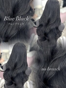 アイシー 表参道(ICY) 暗め透明感カラーブルーブラックブルーグレーアッシュ*RINA