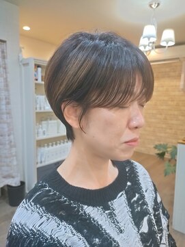 ミエル(miel) 30代/40代/50代/くびれショートカット/大人ショートカット