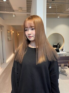 シェーン 仙台駅広瀬通店(schon) ミルクティーブラウン