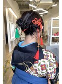 卒業式ヘアセット×カチモリヘア