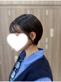 襟足スッキリショートスタイル