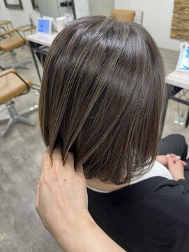 プライズ アイリス 池袋東口店(prize Iris) 白髪ぼかしハイライトケアカラー池袋