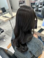 ソヨン 栄店(SOYON)&nbsp;ミディアムレイヤー／ダークオリーブグレージュ/質感再整