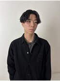波巻きシャドウパーマ