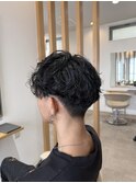 [Lino style] 刈り上げ×ニュアンスパーマ