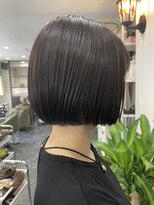 ソル(sol)&nbsp;切りっぱなしボブ★オイルのみ仕上げ