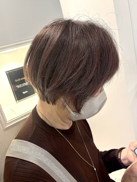 メモリーズ 水天宮前店(Memories) 30代40代50代白髪ぼかし丸みショートくびれショート