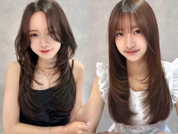 ノアル 大宮店(NOAHL)の写真/【韓国風ウリ/オルチャン】韓国風/小顔カット/大人スタイルなど…似合わせ大得意♪