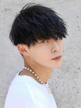 アーバンスタジオトウキョウ 下北沢店(URBAN STUDIO TOKYO)&nbsp;王道メンズスタイル　パーマで縦落ちアイロン質感　下北沢