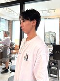 men's/顔周り/ニュアンスパーマ/黒染め/韓国/ダウンパーマ