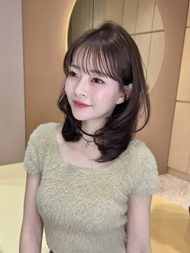 グロー 大宮(GLROW) ▲前髪顔まわりボブレイヤーボブ顔まわり縮毛矯正haruhi