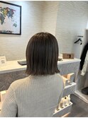 白髪ぼかしハイライト×グレージュ