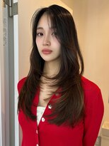 ヨロ 小岩(YOLO) ハイライトレイヤーカットダブルカラーイルミナカラー縮毛矯正