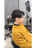 ニュアンス毛流れセンターパート