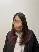 リアン 上尾店(Rien)&nbsp;レッドブラウン×ザクザクレイヤーカット