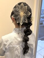 アンジュール&nbsp;編みおろし