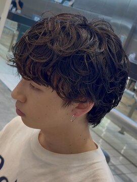 フィフス 渋谷(fifth) 渋谷緩めシャドウパーマ波巻きスパイラルルーズパーママッシュ