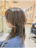大人可愛いレイヤースタイル