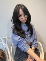 フェブミエル(fev miel) 艶Blue black×layer