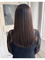 零秒女髪 千里丘店&nbsp;髪質改善で叶える上品艶ロングヘアスタイル艶髪美髪艶カラー艶感