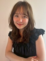 ブラウヘアアンドケア(care) 柔らかブラウンのミディレイヤー