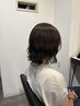 【中山指名限定】カット+ナチュラルパーマ　￥11000～→￥8250～　京都/二条