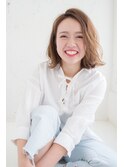 フェミニンカジュアルボブ