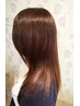 【サラツヤ＊美髪コース☆】カット+ナチュラルストレート+上質カラー