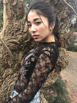 パーク(PAAQ) 【田中　智大】　外国人風×三つ編みポニー