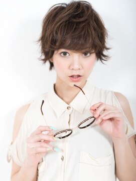 クアトロ グランシュ 川崎店(QUATRO × GranCieux) 【QUATRO】小顔タンバルモリショート