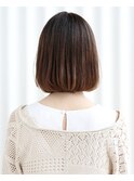【サロンスタイル】ワンレンボブ