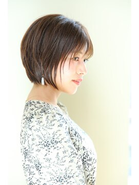 アエレ(Aere) 【Aere池袋】☆ショートボブ×ヌードカラー☆小林正重