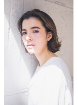 ピズム(PISM)&nbsp;外ハネエアリー耳かけイメチェンボブ/フォギーベージュ