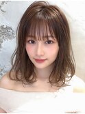【結べる長さ】【伸ばしかけでも大人可愛いロブへあ】ルヴア京佳
