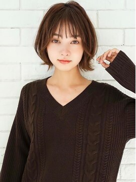 アグ ヘアー マハロ 矢巾店(Agu hair mahalo) 《Agu hair》秋冬カラーのくびれボブ
