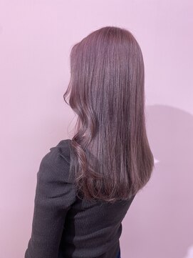 ミューズヌナ(muse nuna) ピンクラベンダー（ブリーチ2回）