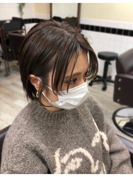 ラッキーヘア 加古川(Lucky Hair) マッシュバングボブ【シン】